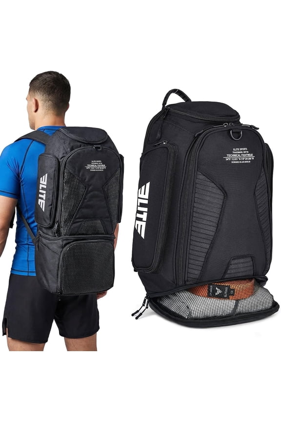 Jiu Jitsu BJJ Jaco Expandable Gym Duffel Backpack Bag for MMA, BJJ, Jiu Jitsu, Boxing Gear, Duffel Athletic Bag