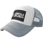 Jiu Jitsu Casual Baseball Cap Mesh Sports Cap