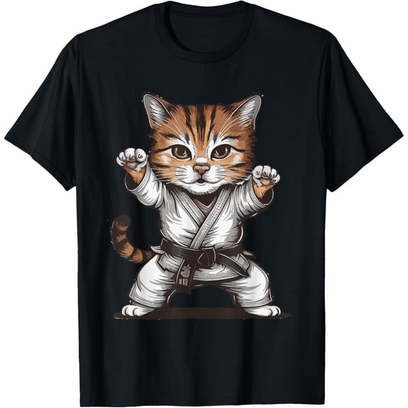 Jiu Jitsu Cat Cat Jiu Jitsu Bjj Brazilian Jiu Jitsu T-Shirt