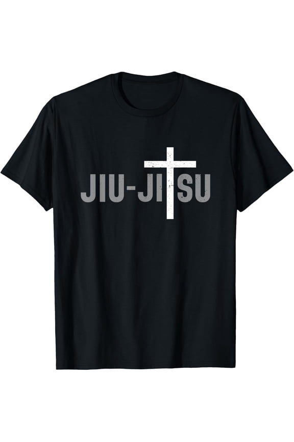Jiu Jitsu Christian Cross Boys T-shirt