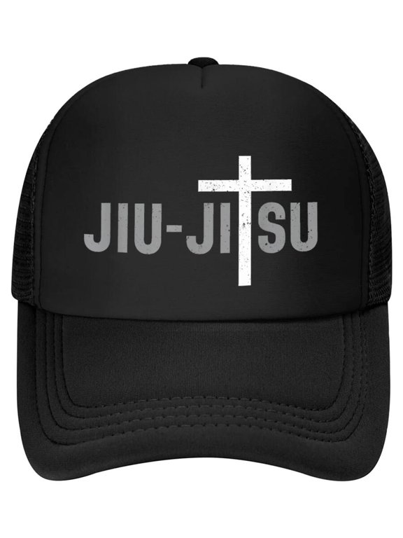 Jiu Jitsu Christian Cross Men Boys Baseball Cap