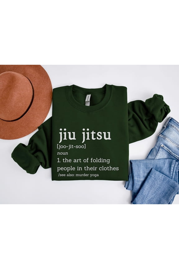 Jiu Jitsu Definition Sweatshirt, Jiu Jitsu, Jiu Jitsu Sweatshirt, Brazilian Jiu Jitsu, BJJ, BJJ Sweatshirt, Mixed Martial Arts All Size S-5Xl