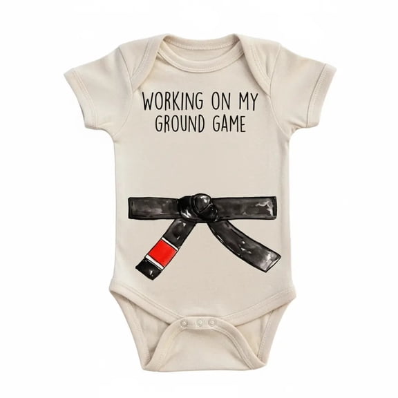 Jiu Jitsu Game Newborn Baby Bodysuit