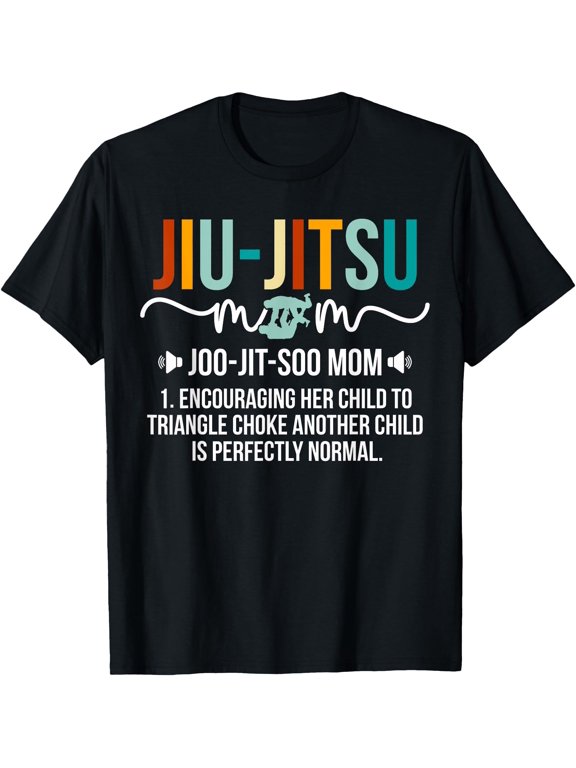 Jiu-Jitsu Mom Definition Bjj Mama Jiu-Jitsu Fighter Mom T-Shirt Unisex S-5XL Hot Trending Shirt, Vintage Birthday Gift
