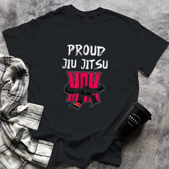 Jiu Jitsu Mom Mother Proud Jiu Jitsu Mom, X-Large, Black