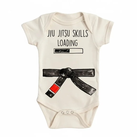 Jiu Jitsu Newborn Gift Baby Bodysuit