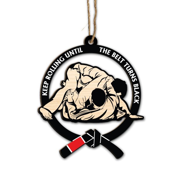 Jiu Jitsu Ornaments for MMF7 Christmas Tree, Jiu Jitsu Brazilian Jiu