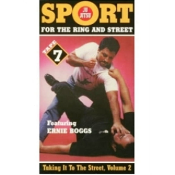 Jiu-Jitsu Ring & Street Fighting #7 Taking to Street #2 DVD Ernie Boggs mma