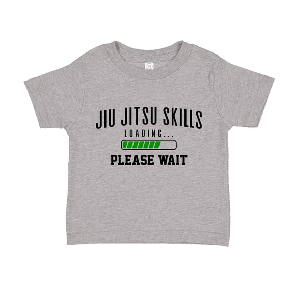 Jiu Jitsu Skills Loading Please Wait Toddler T-Shirt 2T Athletic Heather