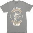 thumbnail image 1 of Jiu-Jitsu Technique Over Strength Fighter Martial Arts Men's T-Shirt, 1 of 4
