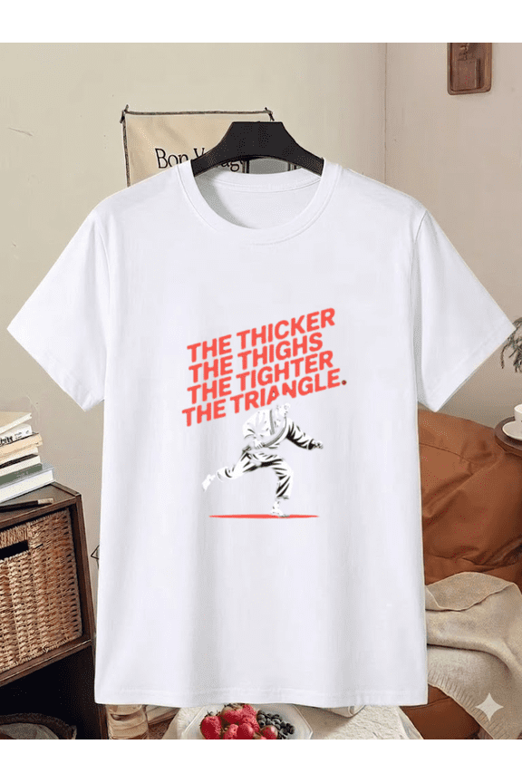 Jiu Jitsu Triangle Hold Graphic T-Shirt, for men & women, S-5XL