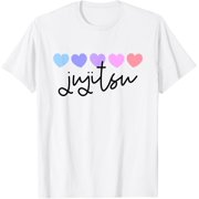 Jiu Jitsu or Jujitsu Lover Heart Women or Girls T-Shirt