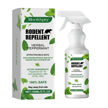 Jiuaui Clearance Peppermint Oil Rodent Repellent Spray 150ml