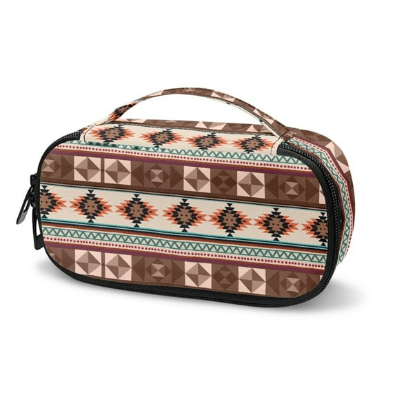 Jiueut Aztec Tribal Insulin Storage Bag Insulin Refrigeration Storage Bag Traveling Bag for Medicine Insulin Storage Zipper Bags for Organizing Insulin Pouch for Diabetics