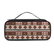 Jiueut Aztec Tribal Stethoscope Storage Bag for Nurse and Doctor Green Leaf Nurse Accessories for Work Stethoscope Carrying Case for Stethoscopes Stethoscope Case Kit Supplies