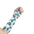 thumbnail image 1 of Jiueut Blue Flower Arm Cast Covers Wrist Cast Cover for Shower Arm Shower Sleeve Size M Decorative Cast Covers Teens Long Full Arm Cast Protector Gifts for Kids Girls, 1 of 7