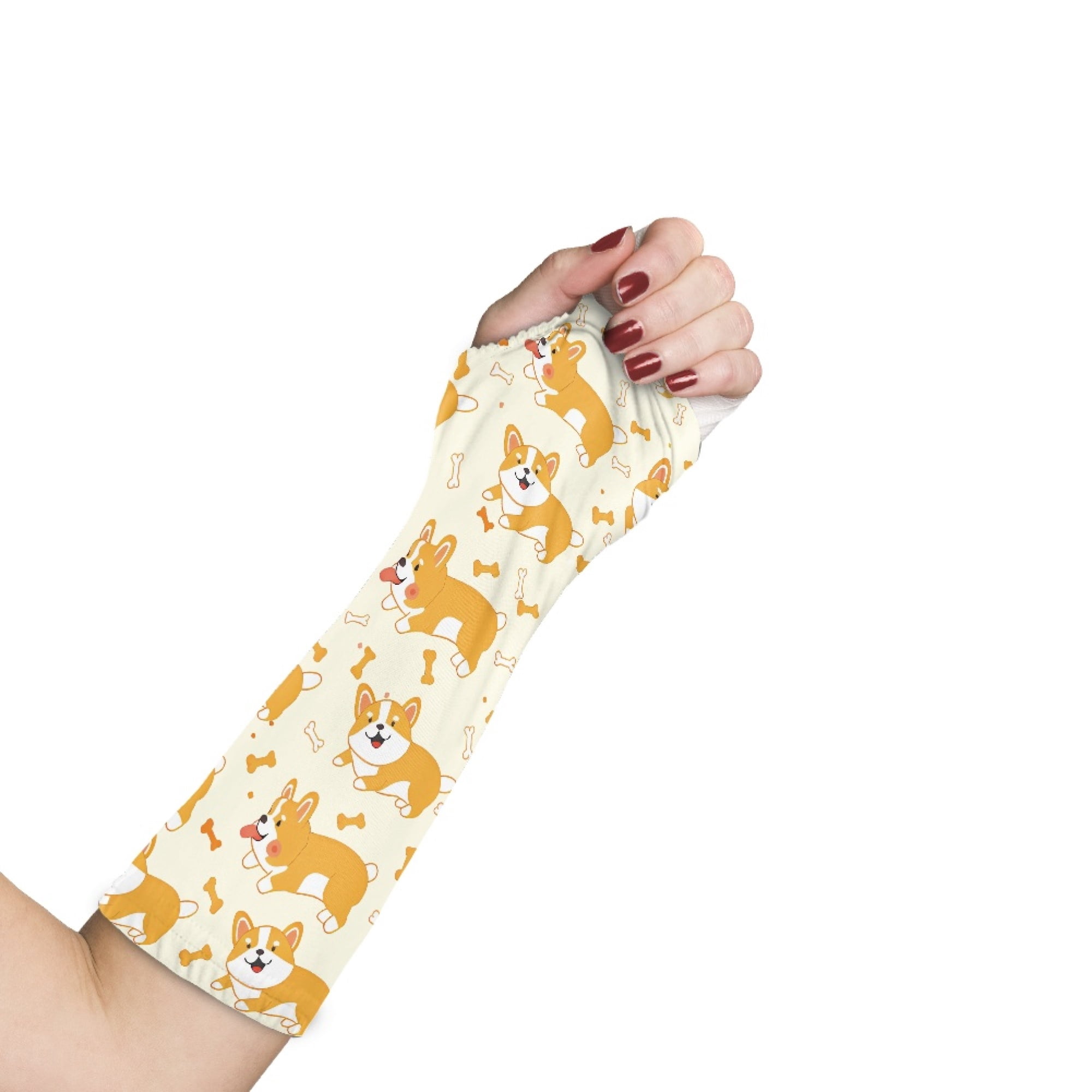 Jiueut Bone Corgi Arm Cast Cover Arm Cast Protector for Shower Kids ...