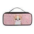 thumbnail image 1 of Jiueut Bone Corgi Stethoscope Storage Bag Stethoscope Bag for Nurses Personalize Stethoscope Case Organizer with Mesh Pocket Nursing Stethoscope Bag for Nurses, 1 of 7