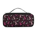 thumbnail image 1 of Jiueut Breast Cancer Stethoscope Storage Bag Nurse Pink Ribbon Stethoscope Case Nursing Stethoscope Bag for Nurses Nurse Accessories for Work Stethoscope Bag Soft for Doctor, 1 of 7
