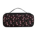 thumbnail image 1 of Jiueut Breast Cancer Stethoscope Storage Bag Pink Ribbon Stethoscope Case Kit for Nursing Student Stethoscope Bag for Nurses Personalize Stethoscope Bag with Carrying Handle, 1 of 7