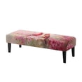 thumbnail image 1 of Jiueut Cardinal Cherry Blossom Print Dining Bench Cover, Washable Bench Seat Protector Cover with Elastic Band Breathable Rectangle Seat Cushion Long Chair Cover for Home Hotel, 1 of 7