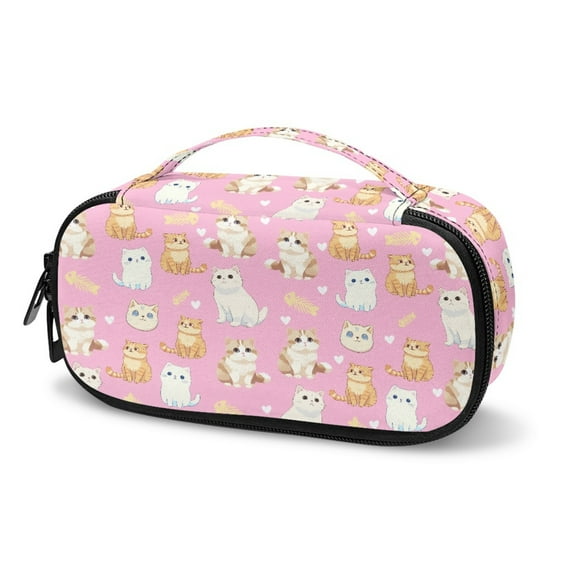 Jiueut Cartoon Cat Insulin Storage Bag Insulin Refrigeration Storage Bag Traveling Bag for Medicine Insulin Storage Bags with Zipper Insulin Bag for Kids Diabetic Supply Bag