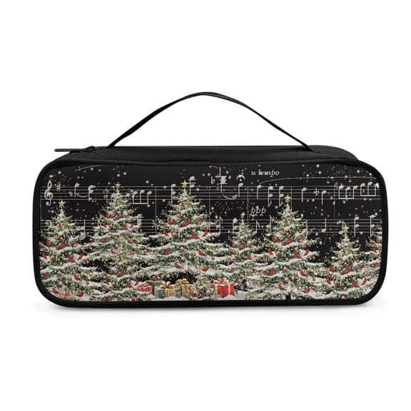 Jiueut Christmas Tree Stethoscope Storage Bag for Women Pouches for Organization Nurse Storage Bags with Zipper Storage Zipper Bags for Organizing Stethoscope Bag Cute for Men