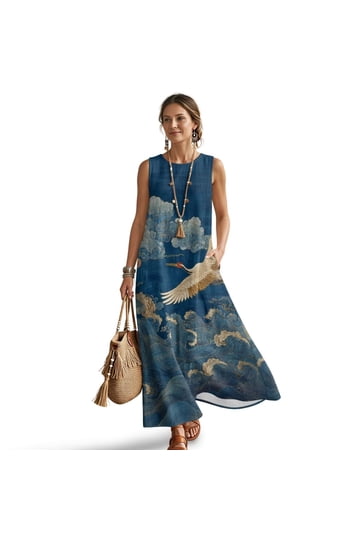 Bird Print Dresses for Women in Colorful and Playful Designs