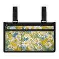 thumbnail image 1 of Jiueut Daisy Wheelchair Side Organizer Storage Bag Armrest Pouch for Women Outdoor Chair Armrest Storage Organizer Hanging Bag Removable Wheelchair Bags to Hang on Side, 1 of 7