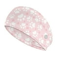 thumbnail image 1 of Jiueut Dog Paw Nurse Button Headband Headbands for Medical Workers Elastic Sports Headbands Thick Non-Slip Hair Bands for Women and Men Nurse Headbands with Buttons for Mask, 1 of 7