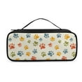 thumbnail image 1 of Jiueut Dog Paw Stethoscope Storage Bag for Clinics Use Modern Floral Stethoscope Bag Soft Storage Bags with Zipper Storage Bags for Moving Storage Bags with Zipper for Travel, 1 of 7