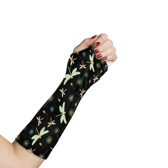 Jiueut Dragonfly Arm Cast Cover Arm Cover for Showering After Surgery Adult Waterproof Arm Cast Wound Cover Protector for Shower Bath Size L Sports Long Arm Cast Cover