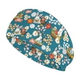 thumbnail image 1 of Jiueut Easter Rabbit Nurse Button Headband Nurse Headbands with Buttons for Mask 2 Piece Wide Headbands for Girls Non Slip Sport Headbands for Men Healthcare Headbands for Women, 1 of 7