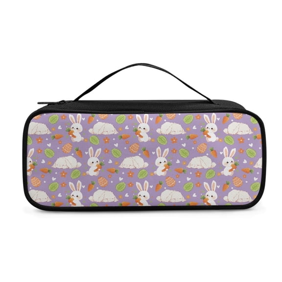 Jiueut Easter Rabbit Stethoscope Storage Bag Stethoscope Case Kit for Doctor Stethoscope Case Organizer with Extra Room Stethoscope Bag with Carrying Handle