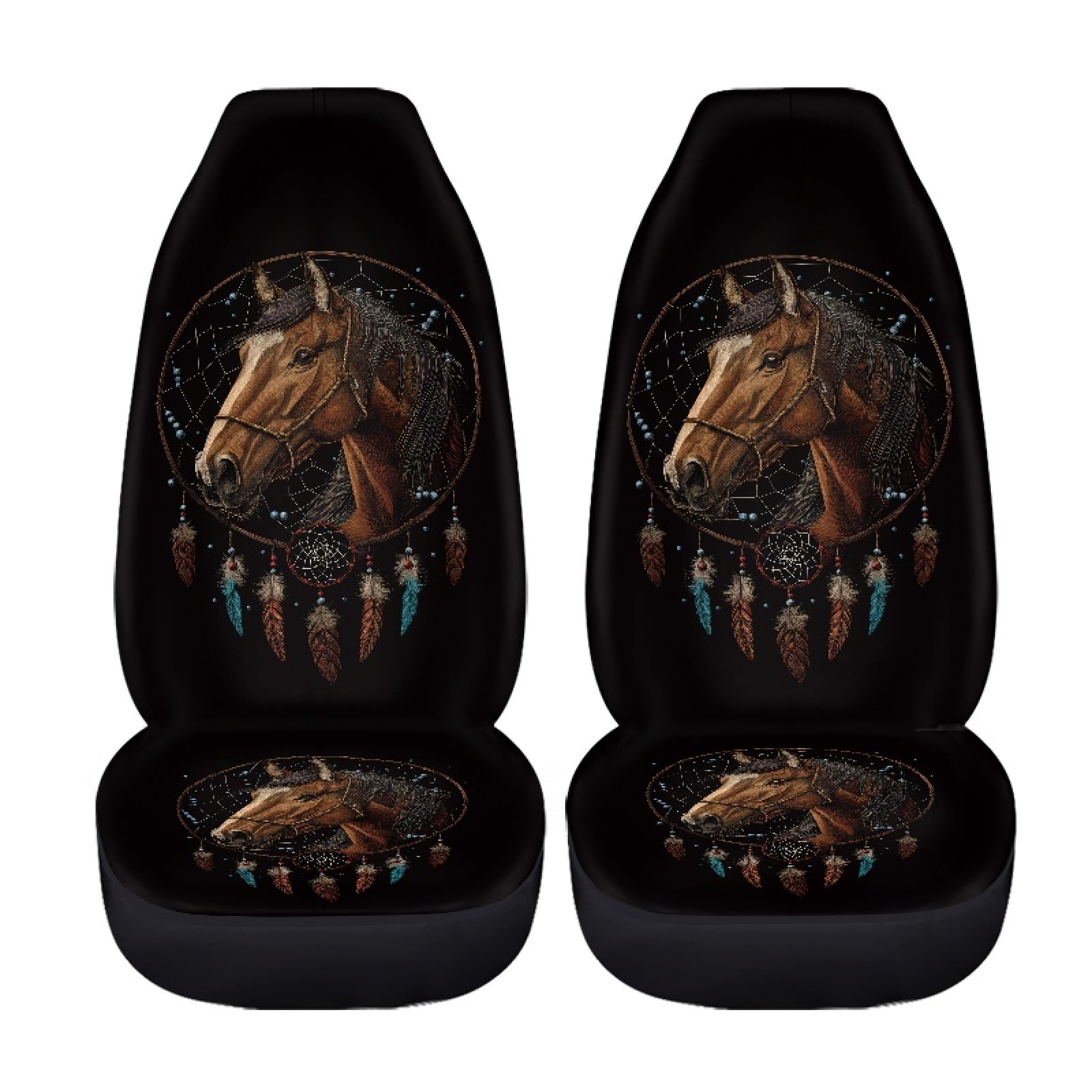 Dream Catcher Feather Boho Universal Fit Car Seat Cover