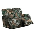 thumbnail image 1 of Jiueut Hunting Camo Print Recliner Covers, Dustproof Loveseat Chair Covers 6 Pieces Recliner Sofa Slipcover Fit for Most Loveseats Couch, 1 of 7