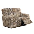 thumbnail image 1 of Jiueut Hunting Camo Print Recliner Loveseat Covers, Washable Sofa Slipcover Stretch Reclining Chair Covers with Storage Pockets for Pet Kids Homes, 1 of 7