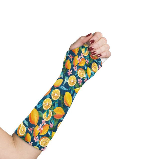 Jiueut Lemon Arm Cast Cover Arm Cast Covers for Shower Adult Size M