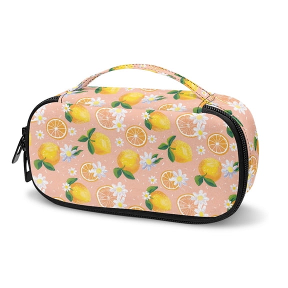 Jiueut Lemon Insulin Storage Bag Insulin Cooler Bag Cooling Storage Carrying Pouch Insulin Bag for Diabetics Storage Zipper Bags for Organizing Diabetic Supply Bag