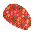 thumbnail image 1 of Jiueut Tree Christmas Nurse Button Headband Nurse Headbands for Women with Buttons Headbands for Nurses with Buttons for Mask 2 Piece Wide Headbands for Girls Non Slip, 1 of 7