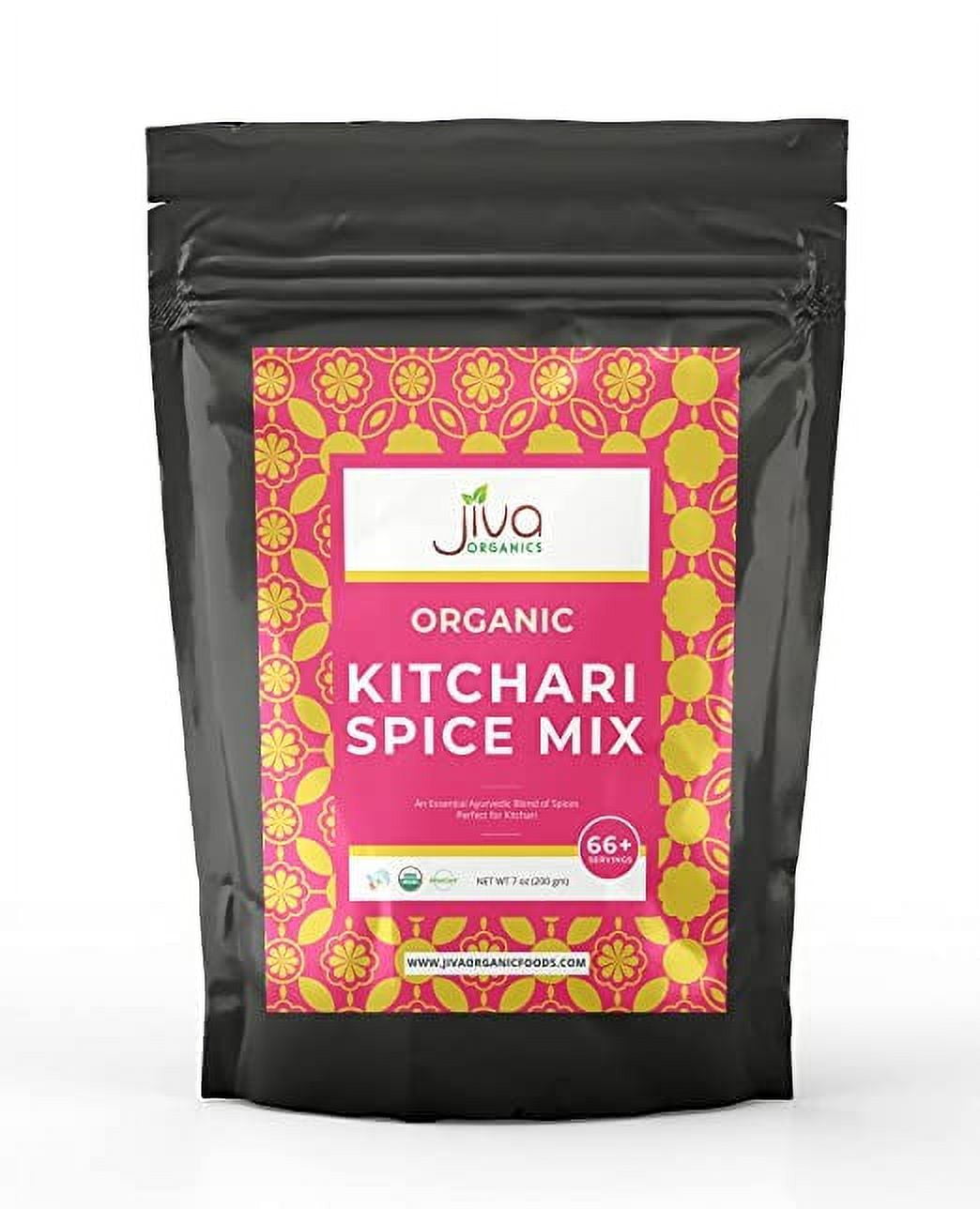 Jiva Organic Kitchari Spice Mix 7 Ounce Made with Organic Spices