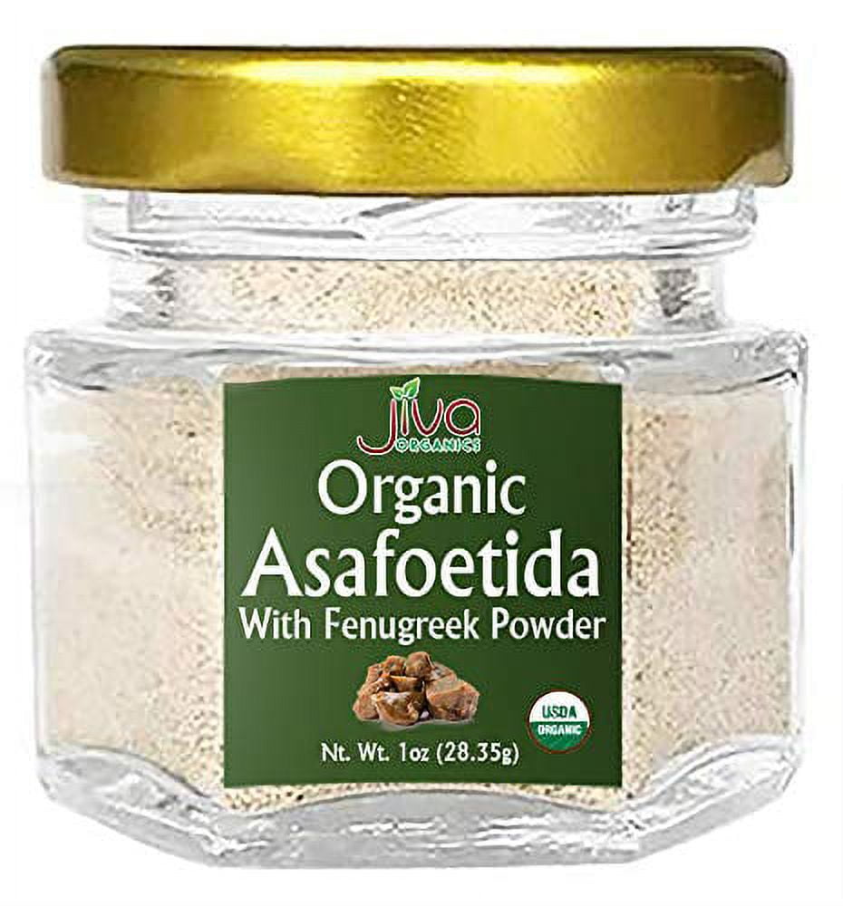 Jiva Organics Organic Asafoetida (Hing) Spice 25 Gram Very Potent