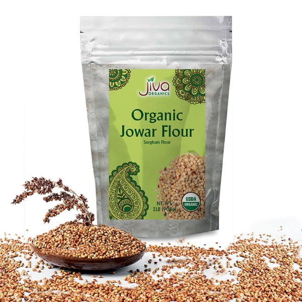 JIVA ORGANICS JOWAR (JUWAR) FLOUR 2 LB
