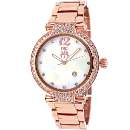 Jivago Women's Bijoux White MOP Dial Watch - JV2218