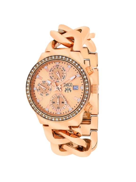 Women's Levley Rose gold Dial Watch - JV1247