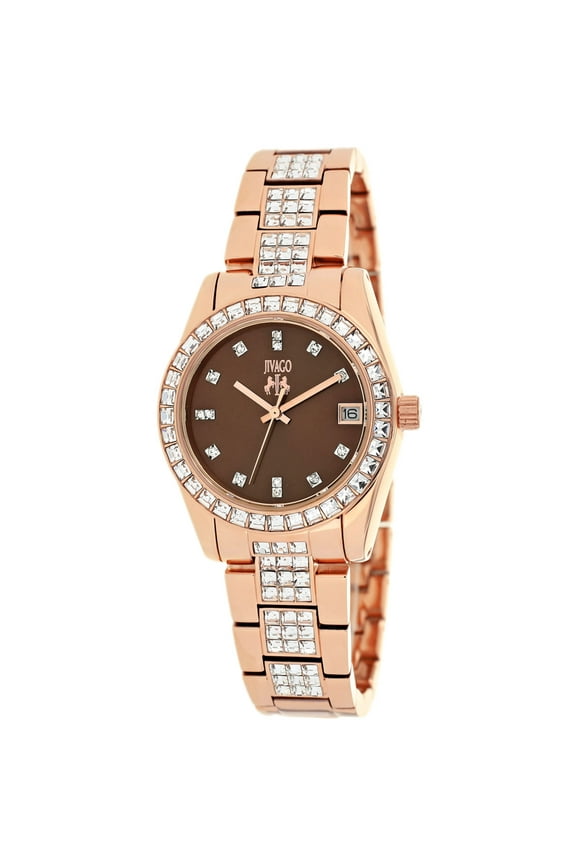 Women's Magnifique Chocolate brown Dial Watch - JV6413