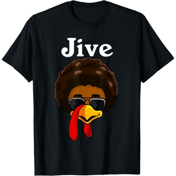 Jive Thanksgiving Turkey Day Funny Family Costume Mens T-Shirt