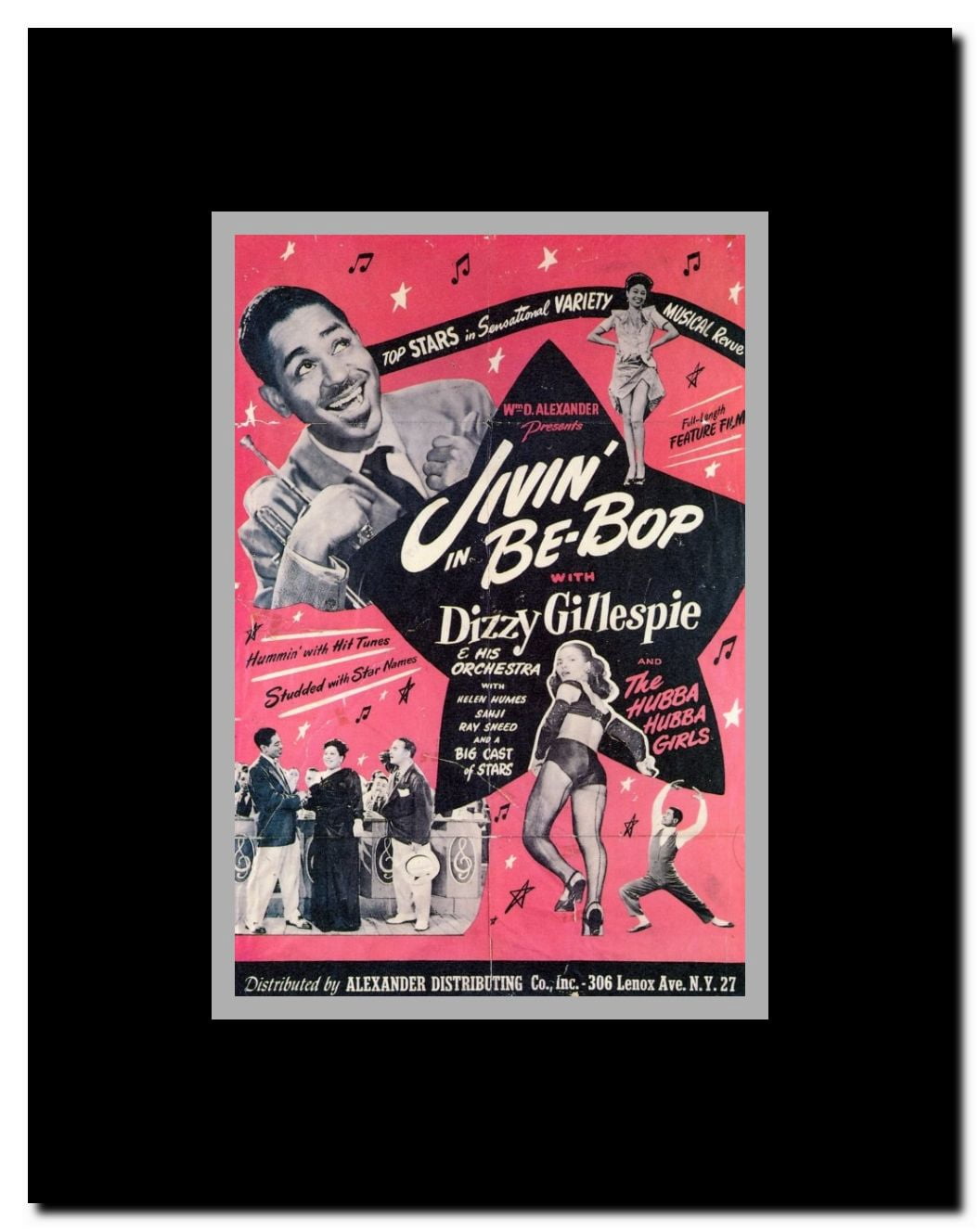 Jivin' in Be-Bop Framed Movie Poster