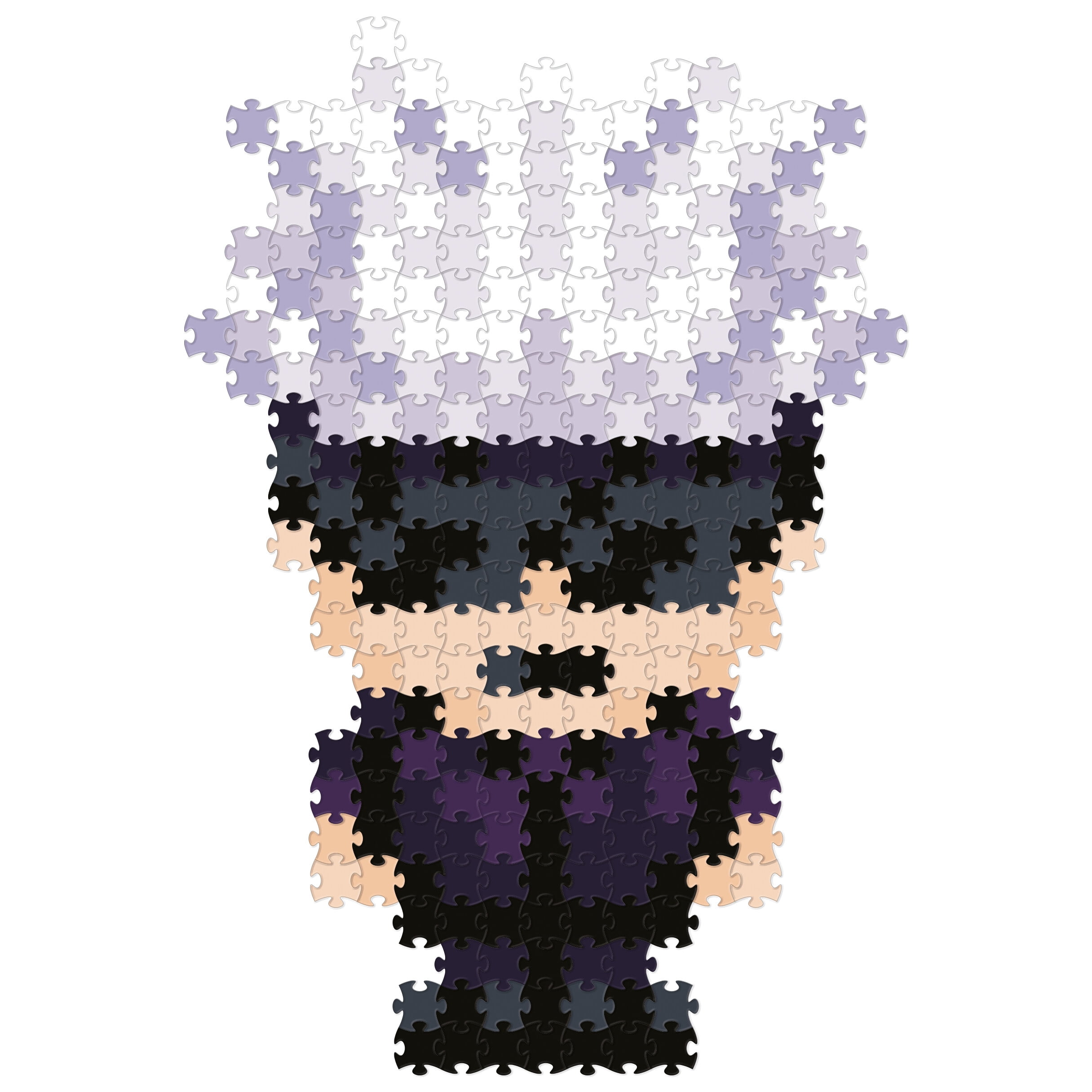 Jujutsu Kaisen Jixelz Remix Satoru Gojo 250 Piece Plastic Puzzle