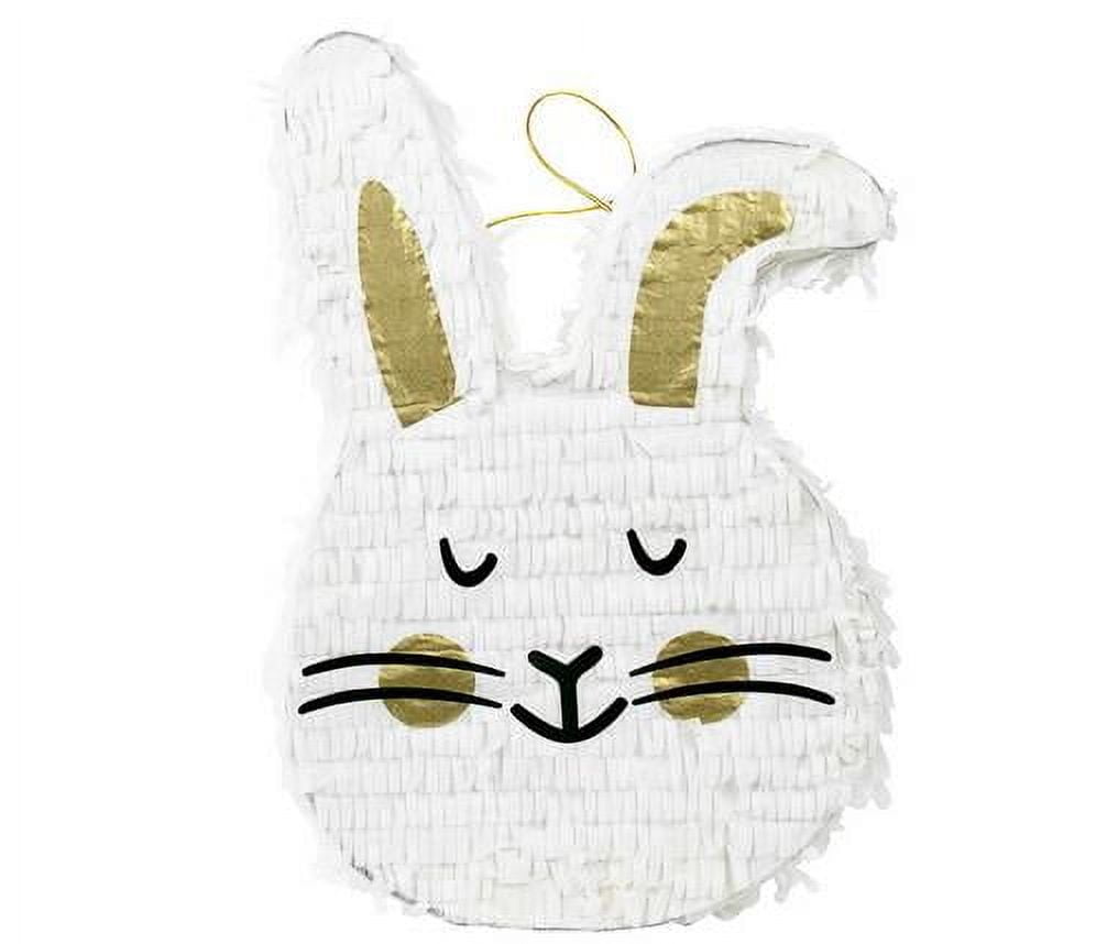 Jiyike 1 Set Cute Bunny Pinata Easter Rabbit Shaped Pinata with Stick ...